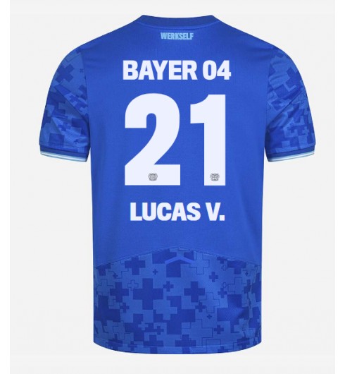 Bayer Leverkusen Lucas Vazquez #21 Alternativní Dres 2025-26 Krátký Rukáv Bayer Leverkusen Lucas Vazquez #21 Alternativní Dres 2025-26 Krátký Rukáv